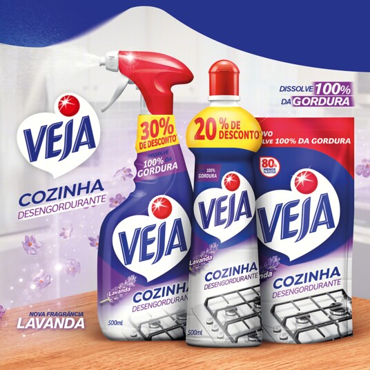 Deseng.gatilho Veja 500ml Lavanda 30%desc