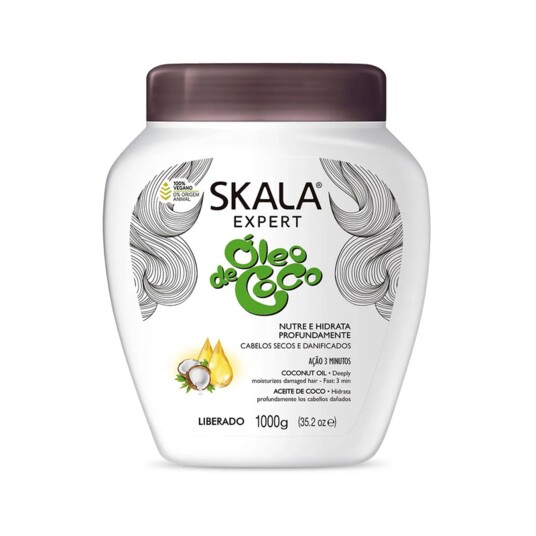 Creme de Tratamento Skala 1kg Oleo de Coco