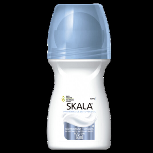 Desod.roll-on Skala 60ml Prot.leite Veg.