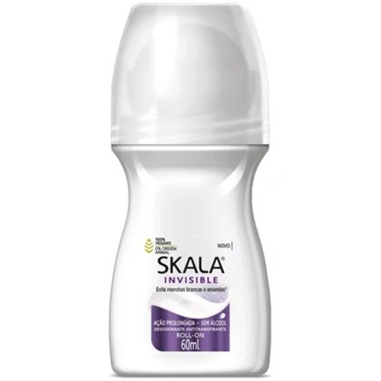 Desod.roll-on Skala 60ml On Invisible