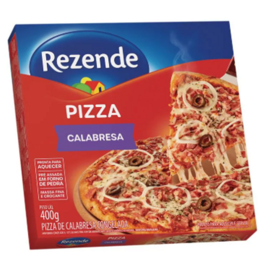 Pizza Rezende 400g Calabresa