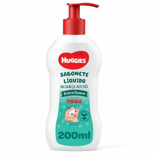 Sabonete Liq.huggies 200ml Extra Suave Ref