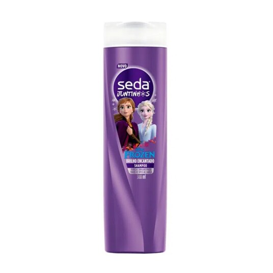 Shampoo Juntinhos Seda 300ml Brilho E.frozen