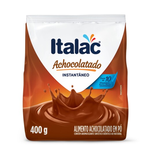 Achocolatado em Po Italac 400g Chocky Sache