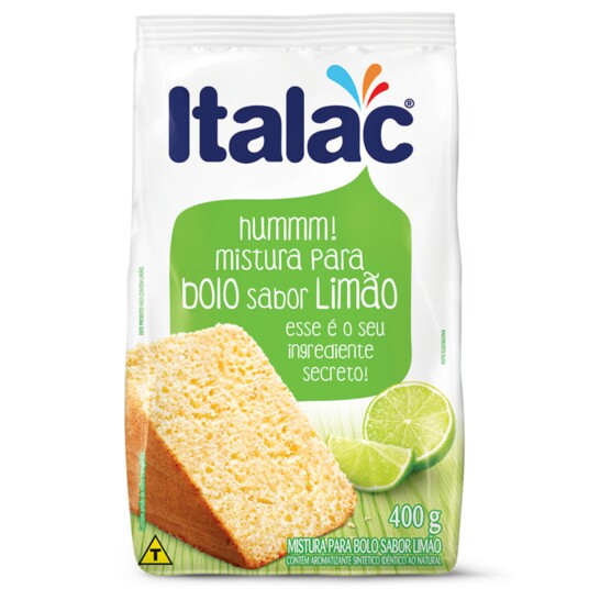 Mistura P/bolo Italac 400g Limao