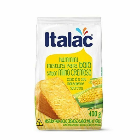 Mistura P/bolo Italac 400g Milho