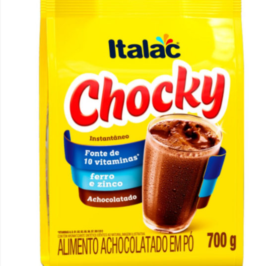 Achocolatado em Po Italac 700g Chocky Sachet