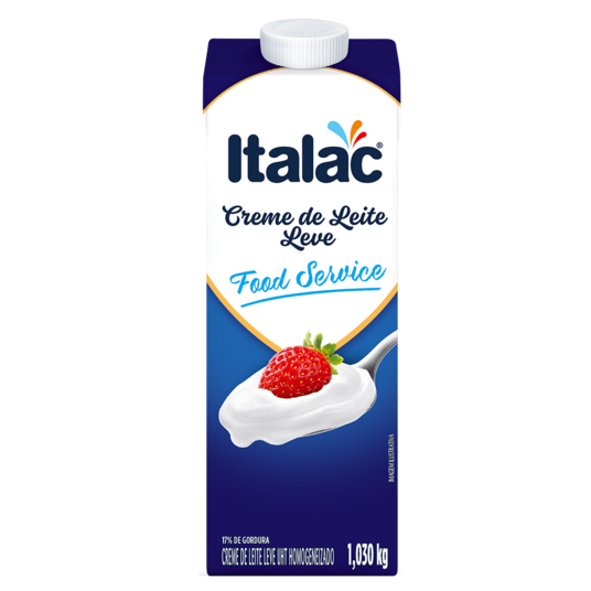Creme de Leite Italac 1,030kg Leve Food Serv.