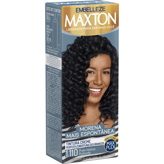 Tintura Maxton Un 1.110 Preto Int