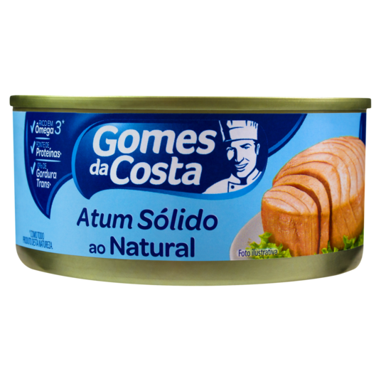 Atum Gomes da Costa 170g Solido Natural