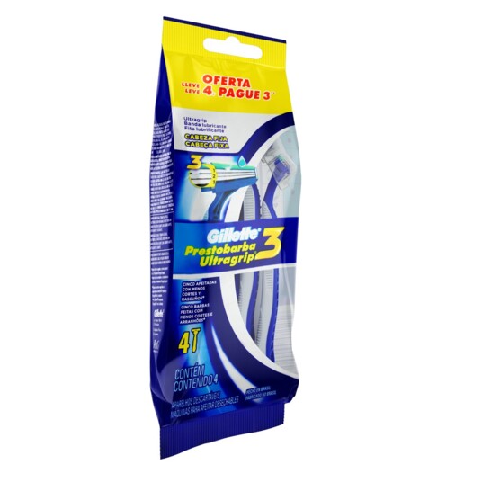 Aparelho de Barbear Gillette Lv4pg3 Presto Ultrag.