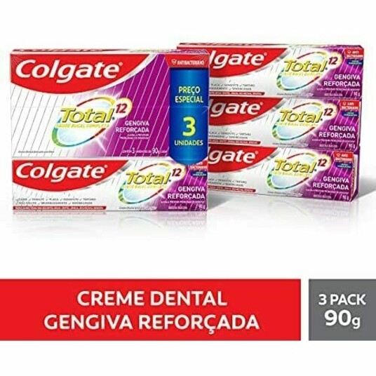 Creme Dental Colgate 90g 3pack Gengiva Reforc.