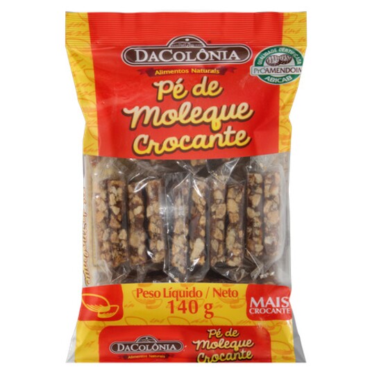 Pe de Moleque Dacolonia 140g Crocante
