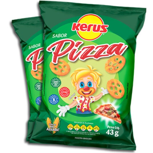 Salgadinho Kerus 43g Pizza