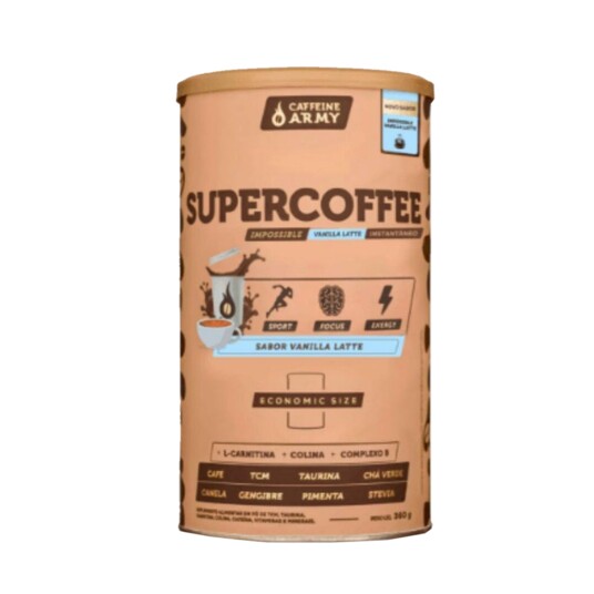 Supercoffee Caffeine Army 380g Vanilla Latte