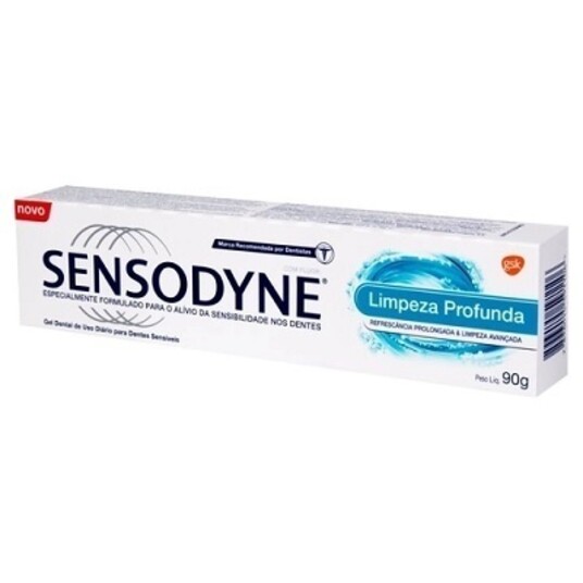 Creme Dental Sensodyne 90g Limpeza Profund