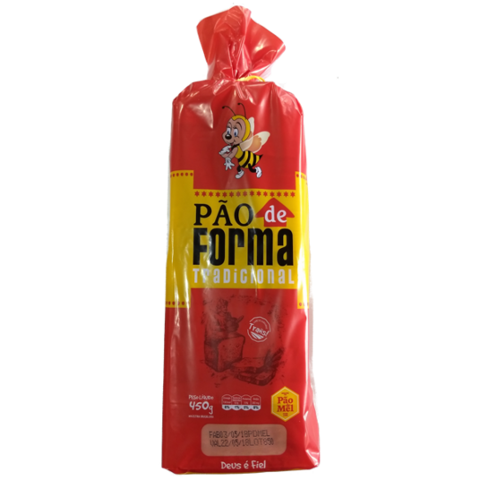 Pao de Forma Pao de Mel 450g