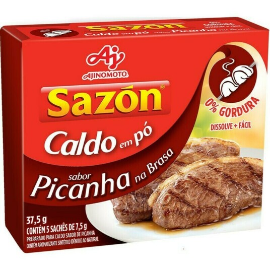 Caldo Sazon 32,5g Picanh.na Brasa