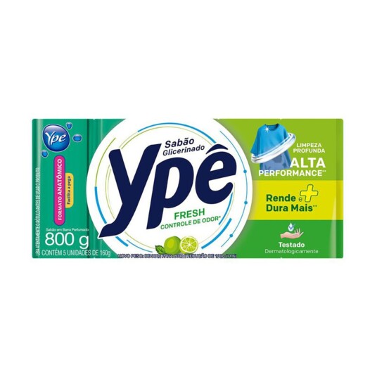 Sabao Pedra Ype 5x160g Fresh