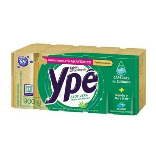 Sabao Pedra Ype 5x160g Aloe Vera