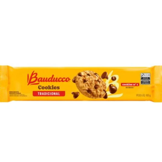 Biscoito Cookies Bauducco 100g Original