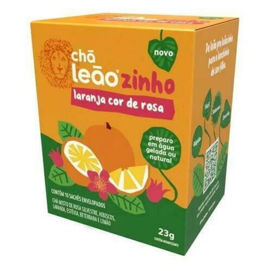 Cha Leao Kids 23g Lar.rosa