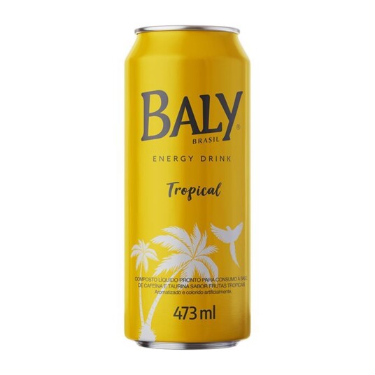 Energetico Baly 473ml Frut.tropicais
