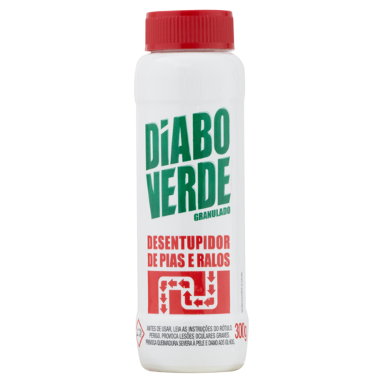 Desentupidor Diabo Verde 300g Granulado