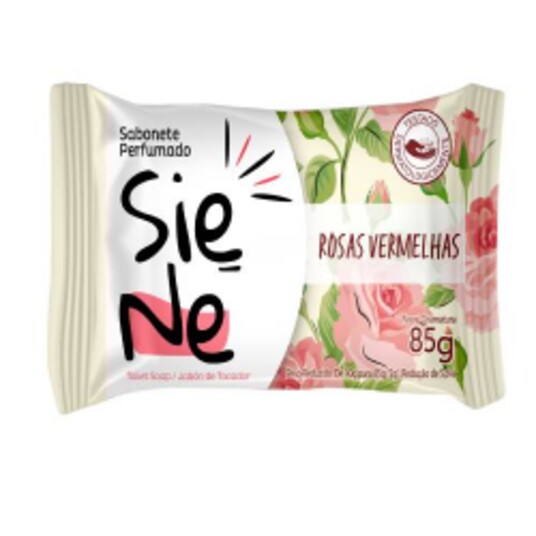 Sabonete Barra Siene 85g Rosas Vermelhas