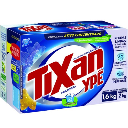 Sabao em Po Tixan Ype 1,6kg Primavera