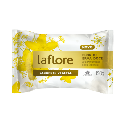 Sabonete Barra La Flore Davene 150g Erva Doce