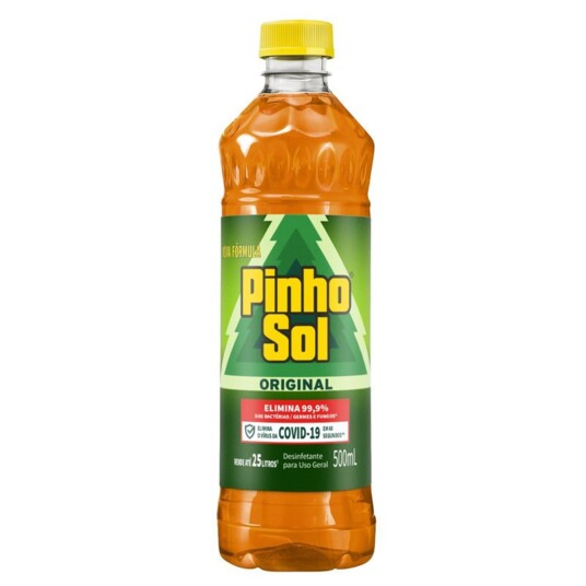 Desinfetante Pinho Sol 500ml Original