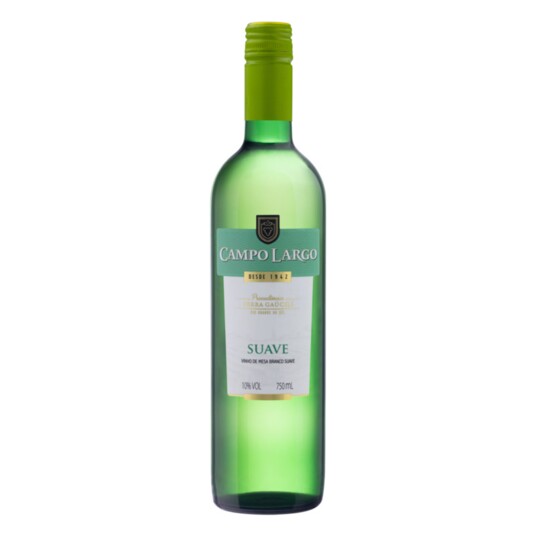 Vinho Bra Campo Largo 750ml Branco Suave
