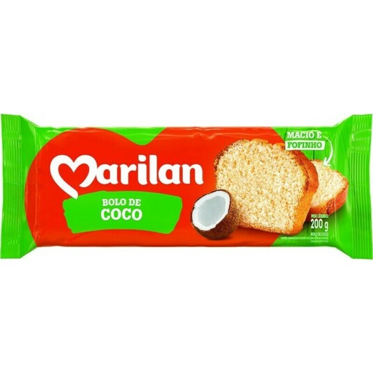 Bolo Marilan 200g Coco