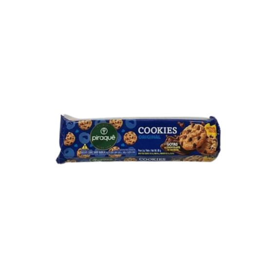 Cookies Piraque 80g Baunilha