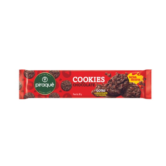 Cookies Piraque 80g Chocolate