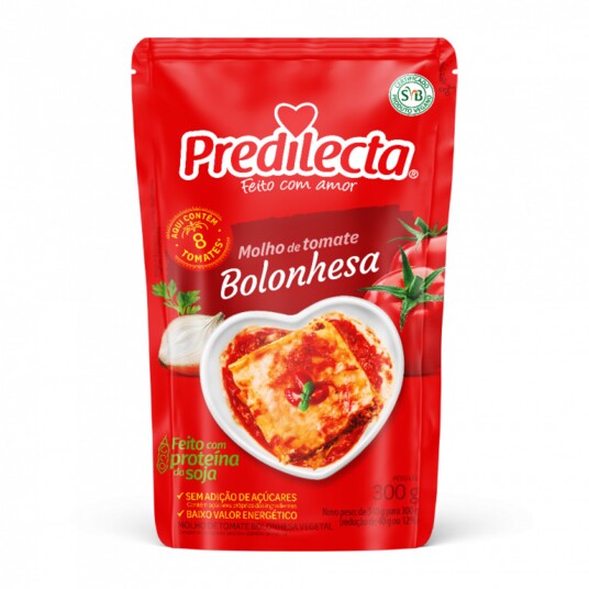 Molho Predilecta 300g Bolonhesa Sc