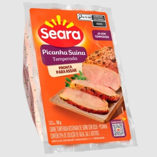 Picanha Suina Seara Kg Porc.temp.resf.