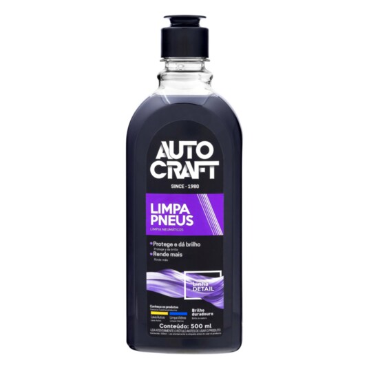 Limpa Pneus Autocraft 500ml