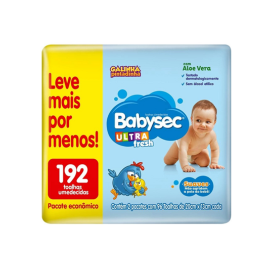 Toalhas Umed.babysec 192un Ultrafresh Prom