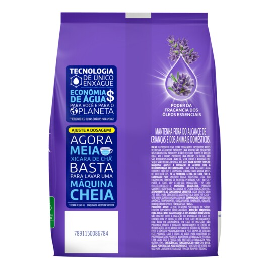 Sabao em Po Surf 800g Lavanda