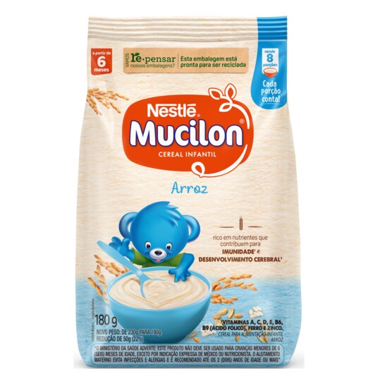 Cereal Mucilon 180g Arroz