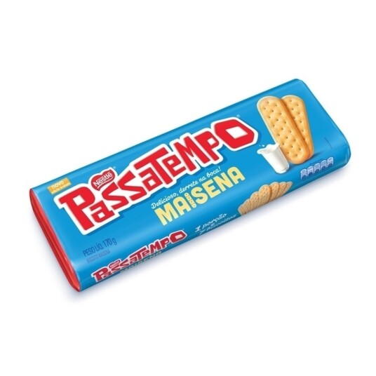 Biscoito Passatempo 170g Maisena