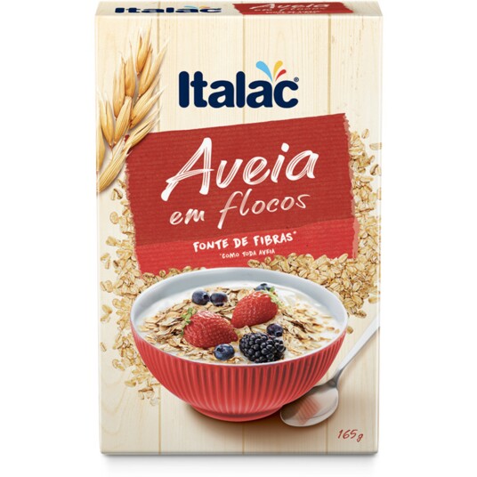 Aveia em Flocos Italac 165g