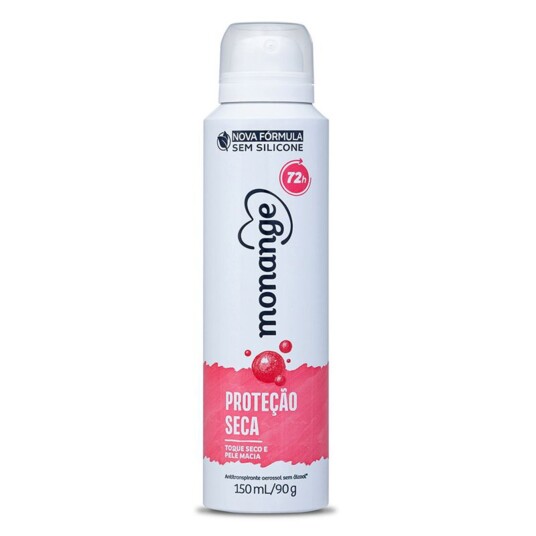 Desod.aerossol Monange 150ml Protecao Seca