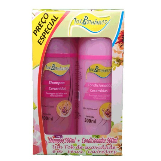 Kit Sh.+cond.tok Bothanico 2x400ml Ceramidas