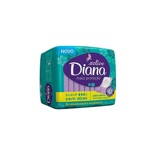Abs.gel Diana 8un Suave S/abas