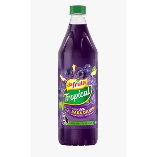 Suco Dafruta Conc.tropical 950ml Uva