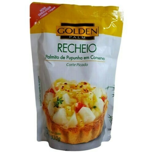 Palmito Pupunha Golden 200g Recheio Sache