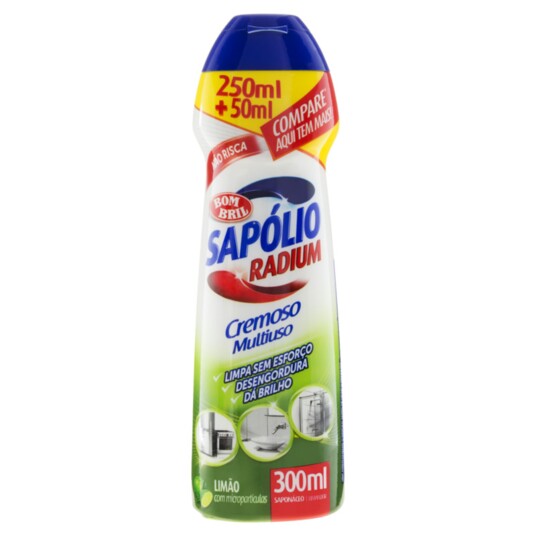 Saponaceo Crem.sapolio Radium 250ml Limao